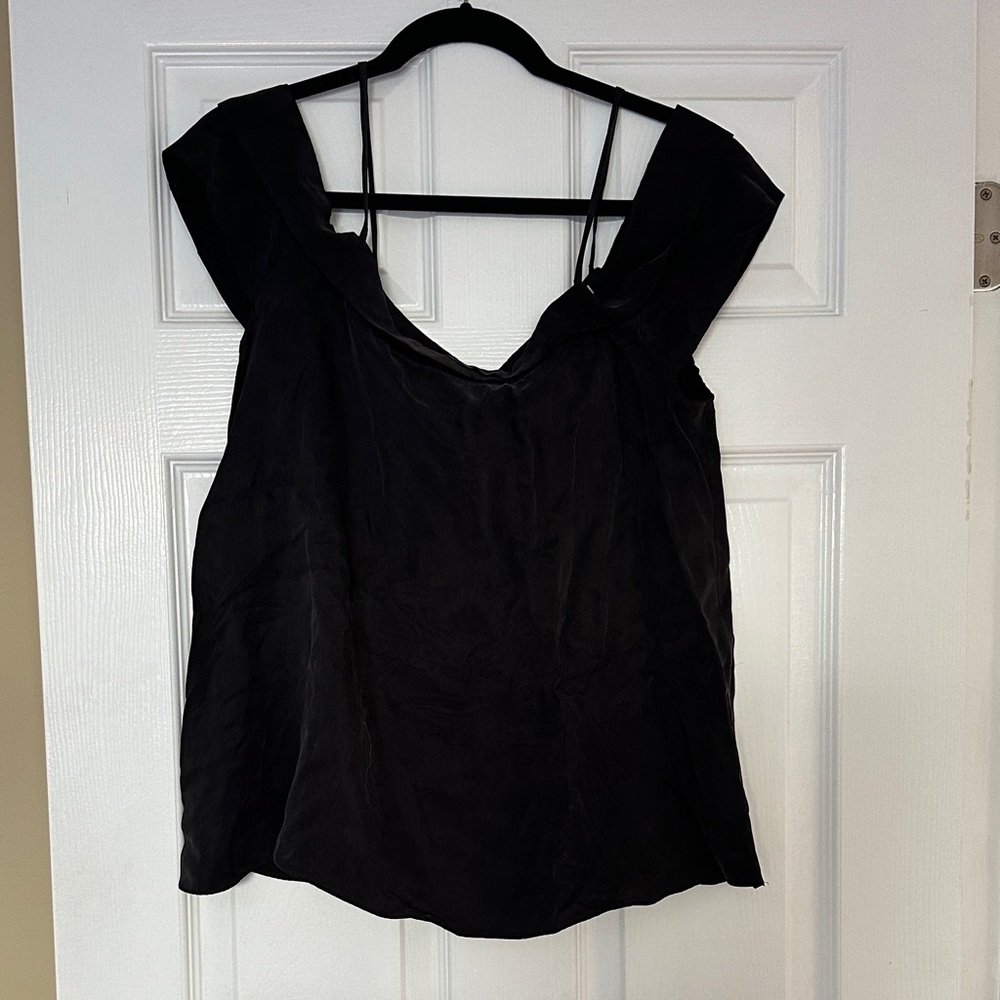 Paper Crown Black Women's Blouse